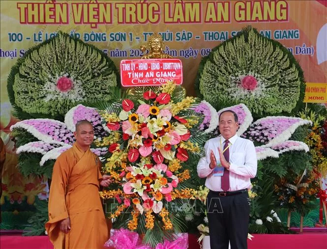Khánh thành Thiền viện Trúc Lâm An Giang – công trình tâm linh ý nghĩa