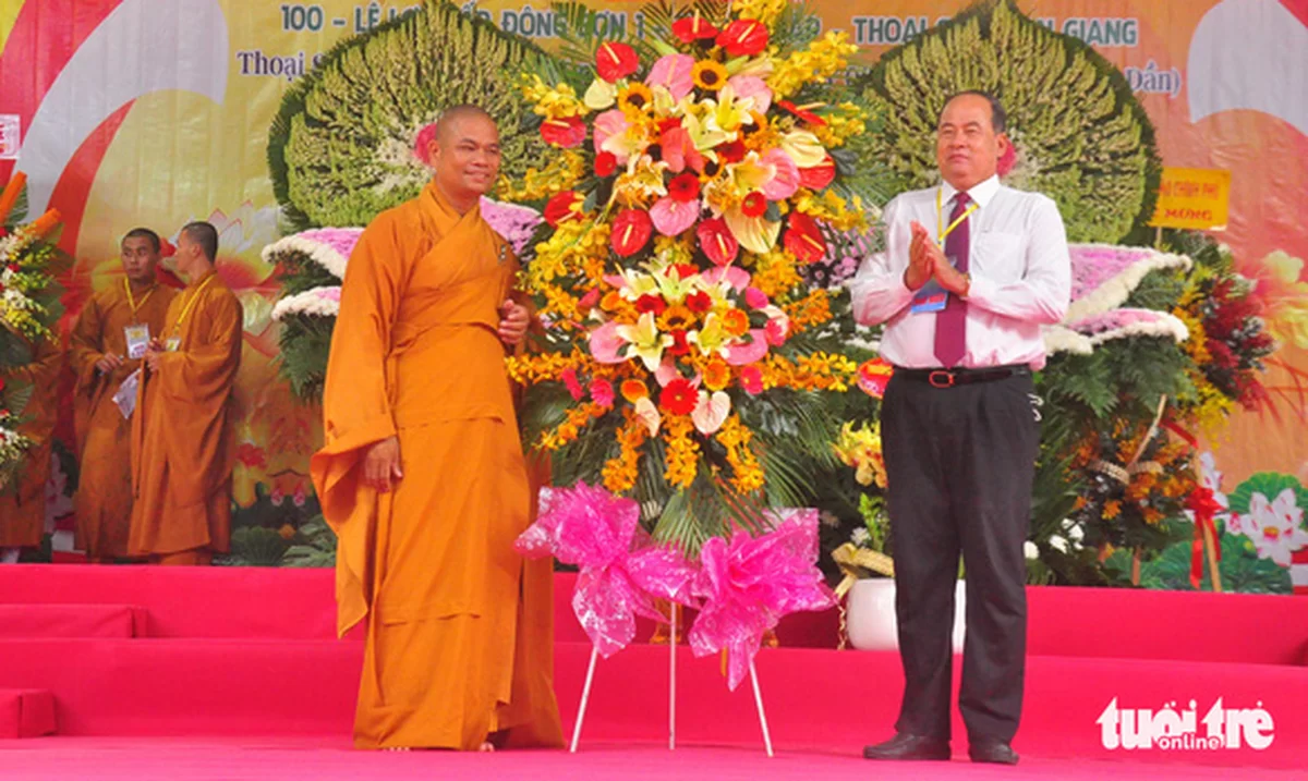 Khánh thành Thiền viện Trúc Lâm An Giang hơn 200 tỉ đồng