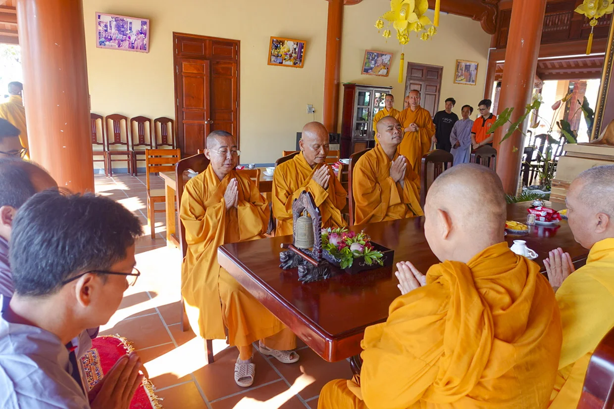 Thoại Sơn: Thiền viện Trúc Lâm An Giang khai mạc khóa tu ”Một Ngày An Lạc”